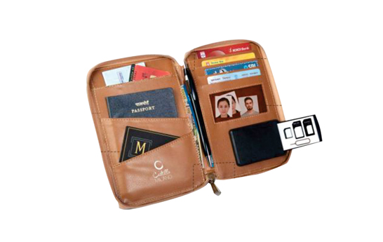 Eco-friendly Cork Multi-purpose Passport Holder